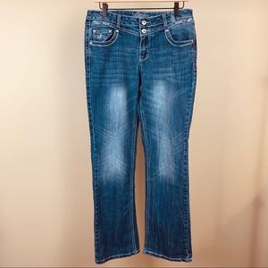 Revolt Jeans Bootcut Embellished Pocket 10